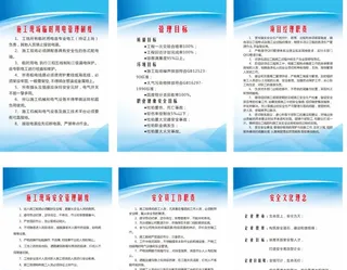 工地管理制度牌大全图片
