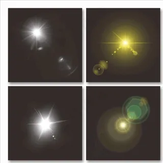 光晕光效炫光素材图片