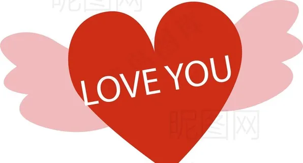 爱心翅膀图片 爱心翅膀图片