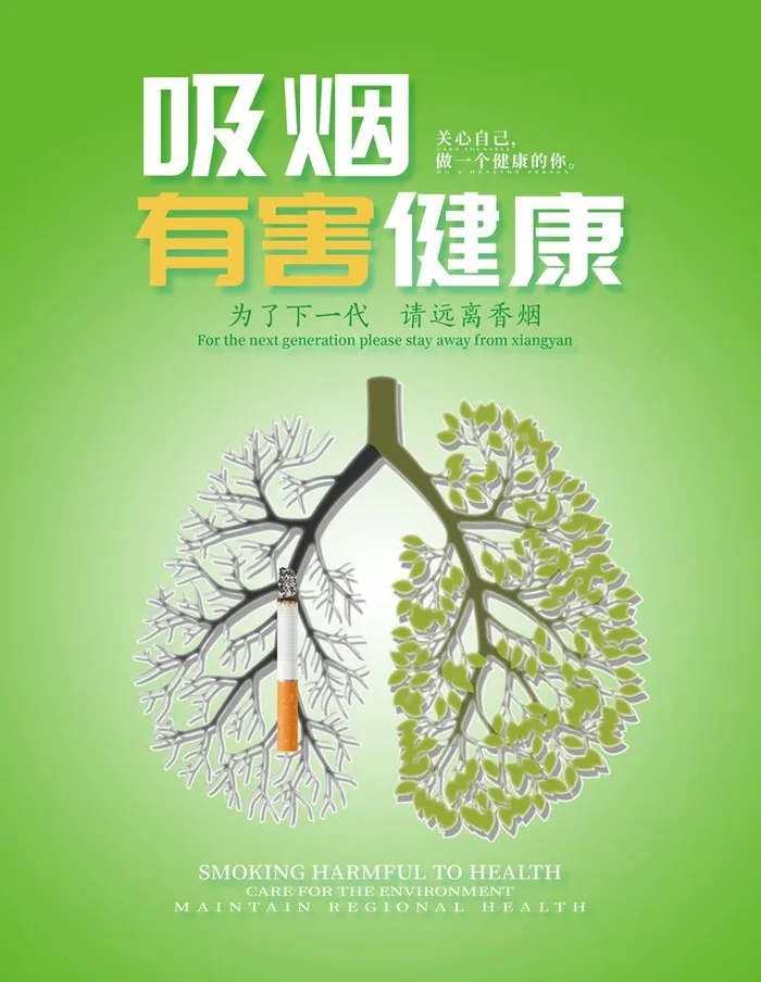 吸烟有害健康图片(1701x2268)psd模版下载