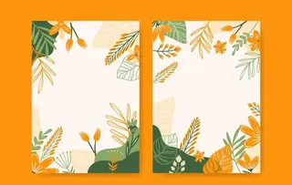 唯美植物背景图片