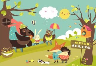 卡通可爱插画图片