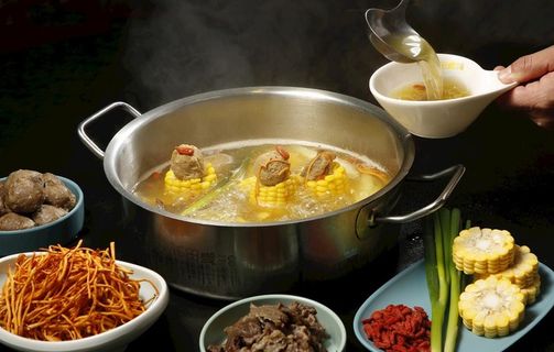 潮汕牛肉火锅图片