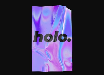 潮流全息铝箔镭射纸张背景图片