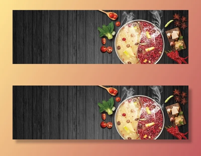 火锅背景图片(1947x659)psd模版下载