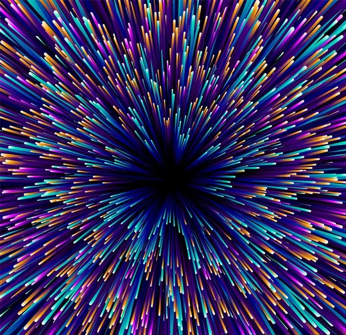 宣传光束图片ai矢量模版下载