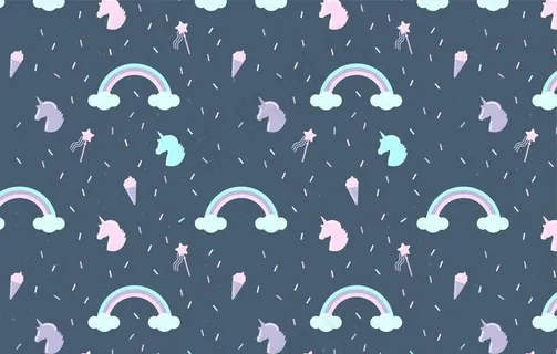 卡通独角兽图片