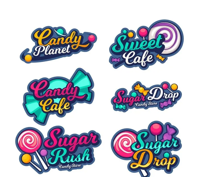 糖果图标图片ai矢量模版下载