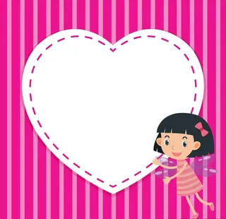 爱心便签纸图片