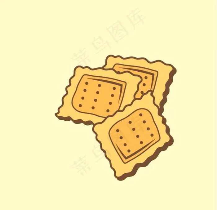 卡通饼干图片eps,ai矢量模版下载
