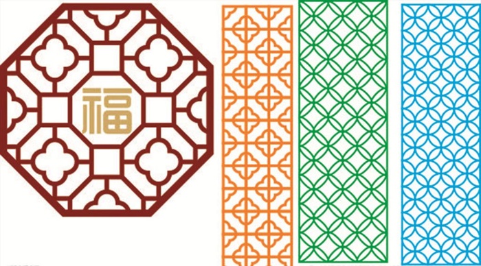 镂空花格图片