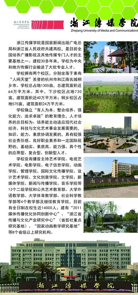 学校介绍展板图片psd模版下载