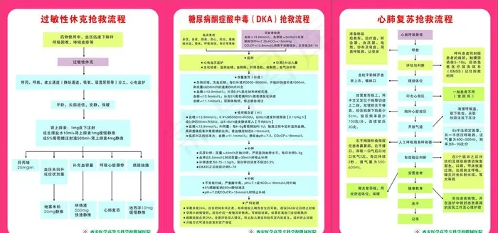 抢救流程图片cdr矢量模版下载