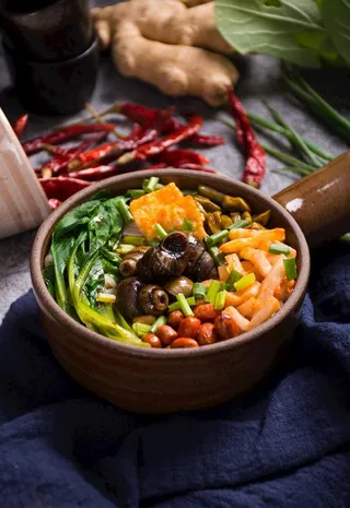 美味的螺蛳粉图片