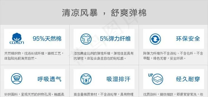 商品内页产品说明图片psd模版下载