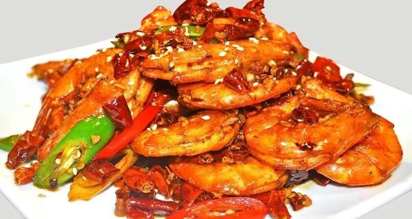 炒龙虾图片 炒龙虾图片
