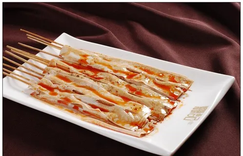 麻酱涮豆皮图片