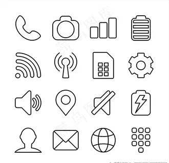 线性图标图片 线性图标图片