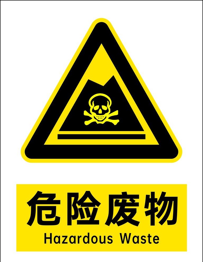 危险废物图片cdr矢量模版下载