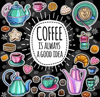 手绘烘培食品图片