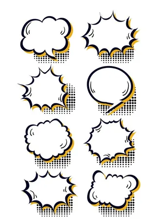 卡通对话框图片