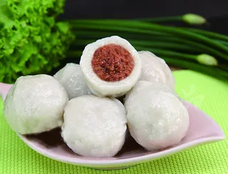 包心鱼丸图片