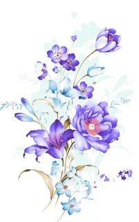 水彩花卉图片