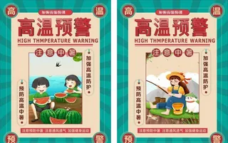 高温预警图片