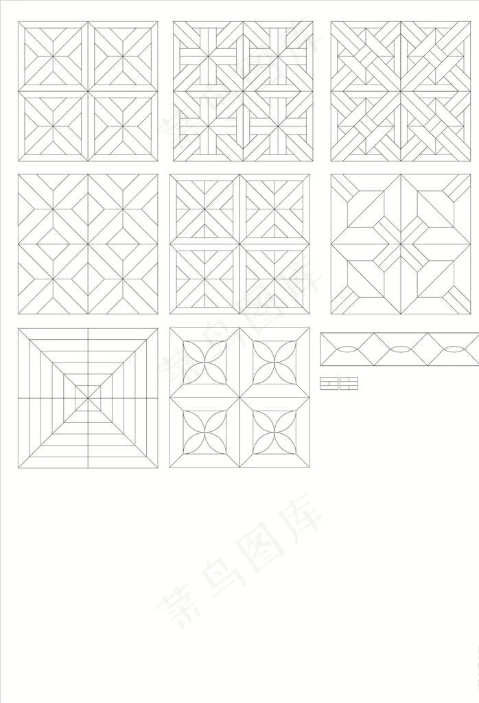 地砖 地板图片ai矢量模版下载