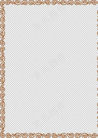 简约花纹边框图片