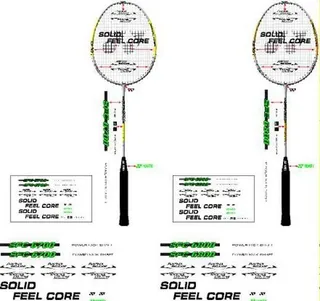 羽球拍效果图和图案图片