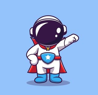 卡通宇航员图片