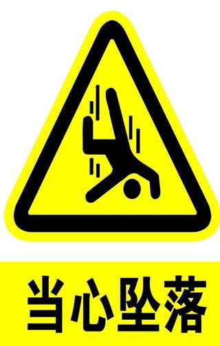 当心坠落图片