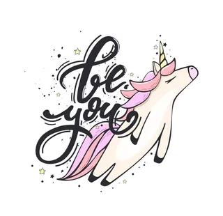 卡通独角兽图片