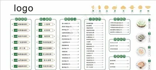 早餐 菜单 灯箱 早点图片