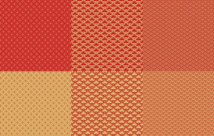 吉祥图案底纹图片cdr矢量模版下载