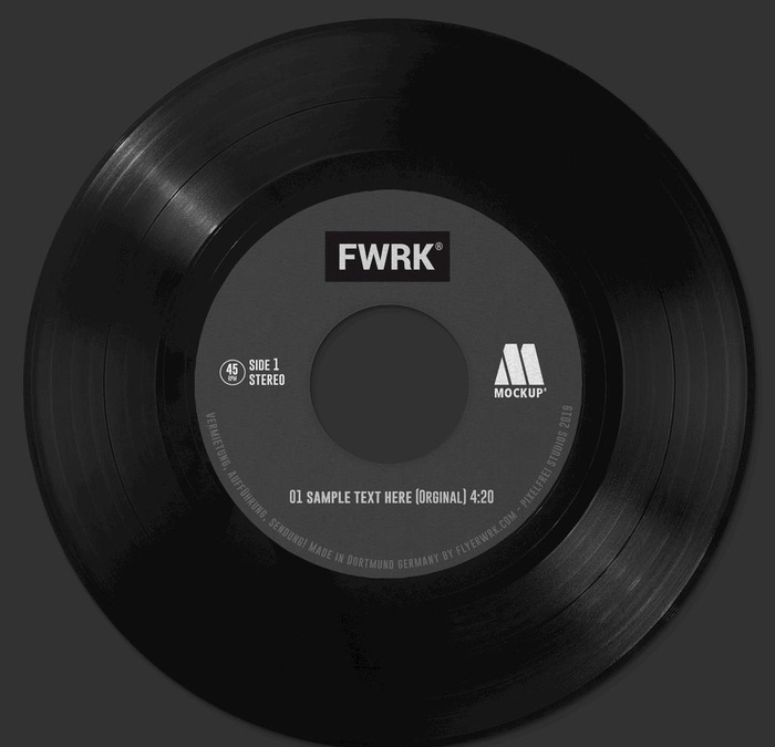 黑胶唱片样机图片