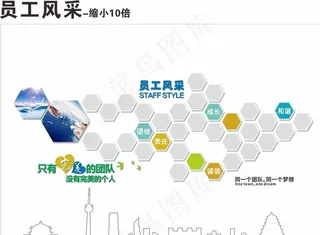 企业 文化 员工风采 形象墙 图片