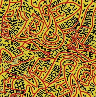 乱花字母图图片