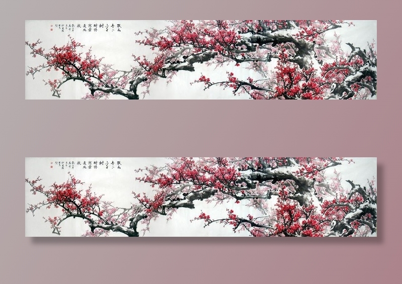 孤山寺上千百树图片