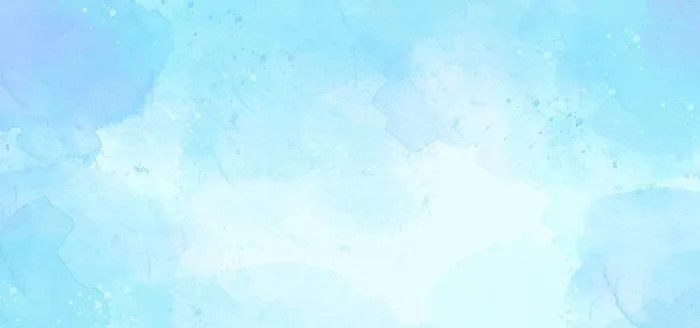 浅蓝色水墨元素图片(6000x5000)psd模版下载
