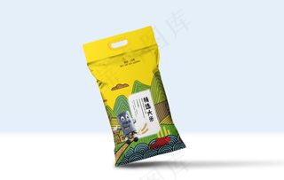 大米袋样机图片