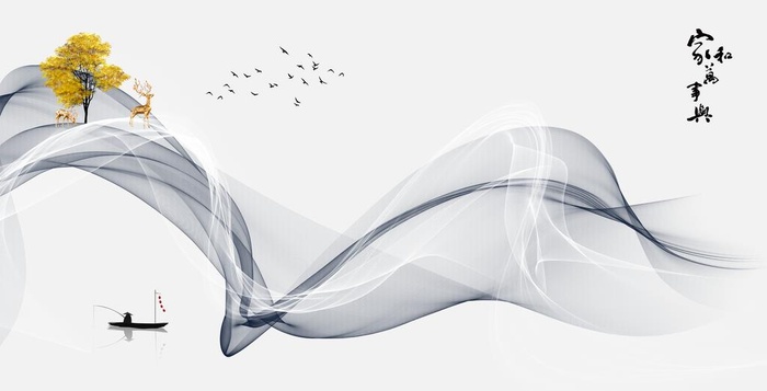 家和万事兴电视墙图片