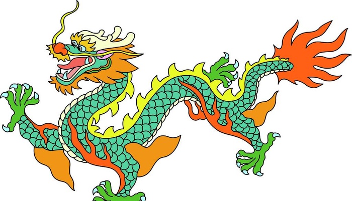 龙图片ai矢量模版下载