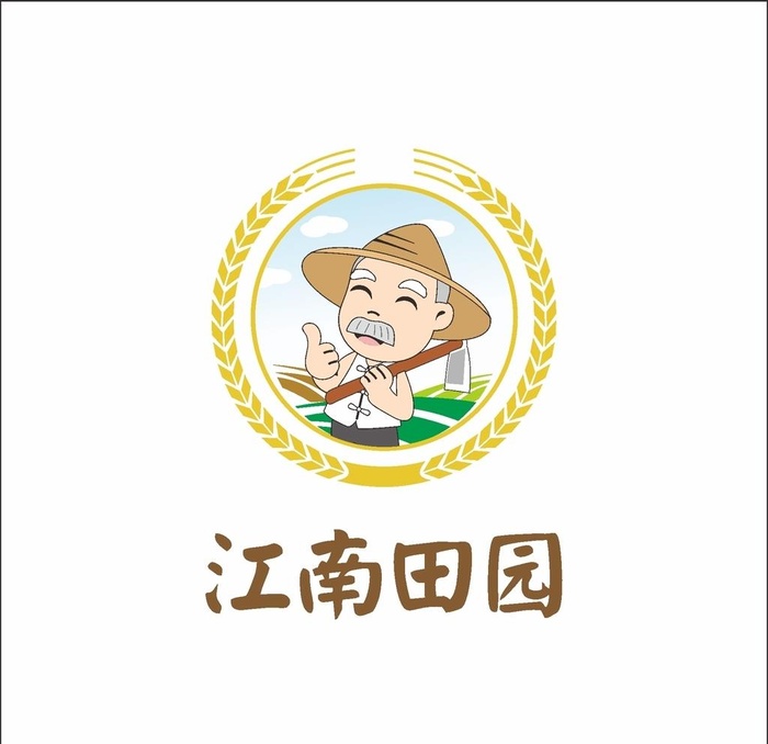 江南田园logo图片