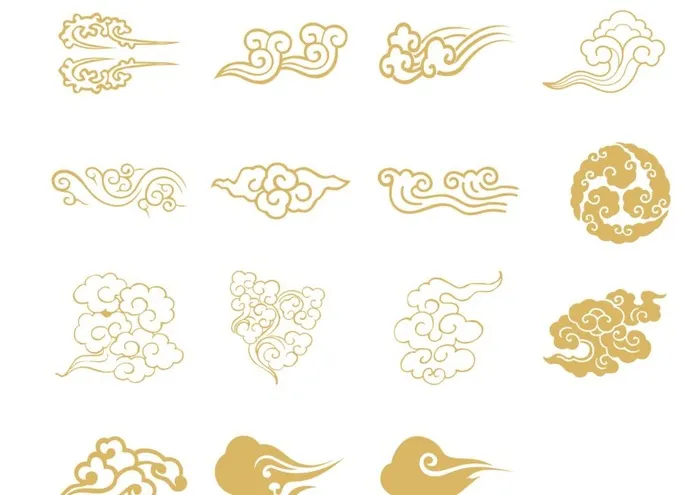 祥云图片cdr矢量模版下载