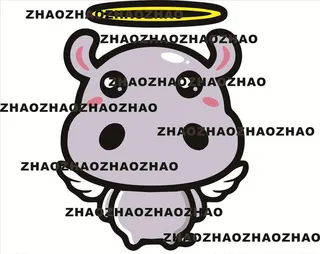 小河马小象小动物图片