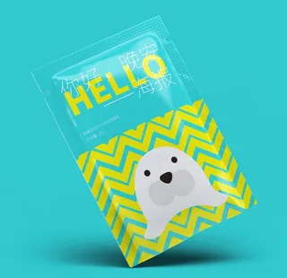 包装袋样机图片