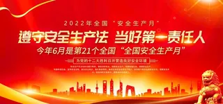 安全生产月展板图片