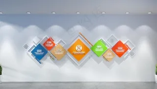 企业文化墙图片